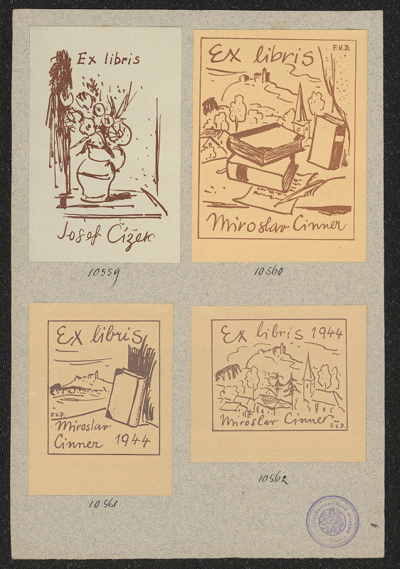 František Vincenc Danihelka – Cinner Miroslav 