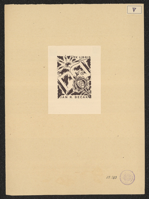 Bohumil Valihrach – Jar. R. Bečák 