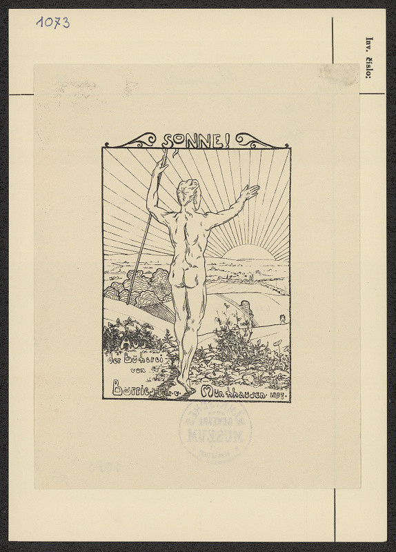 neznámý – Aus der Bücherei von Börries Frhr.v.Münchhausen 