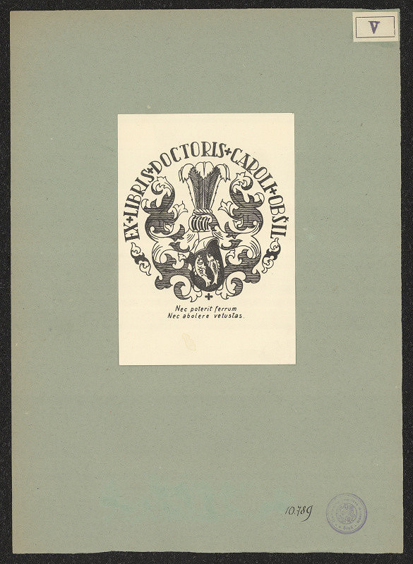 Vacek R. – Dr. Obšil Karel 