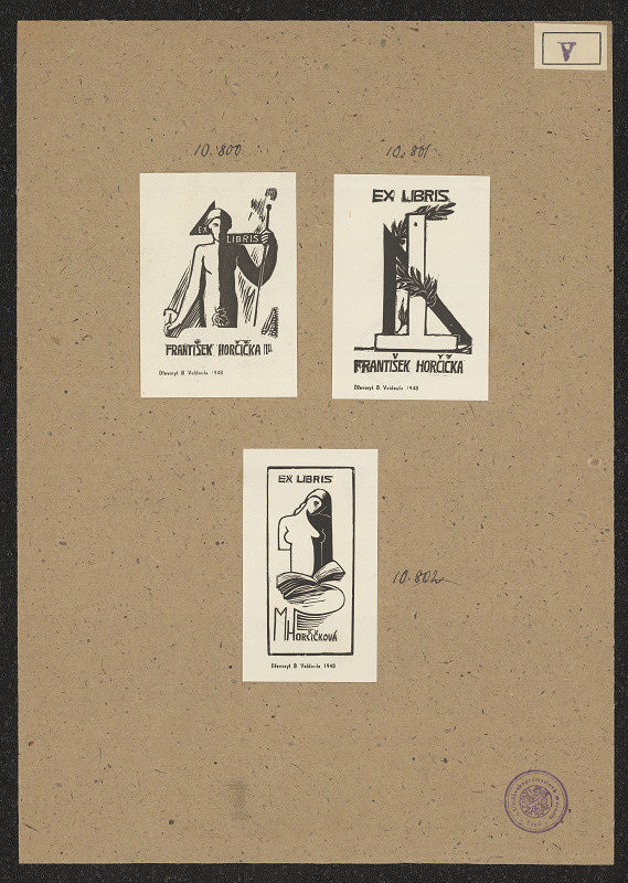 Bedřích Valdauf – Horčička Fr. 