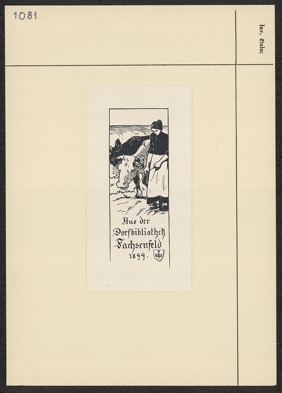 neznámý – Aus der Dorfbibliothek Fachsenfeld 