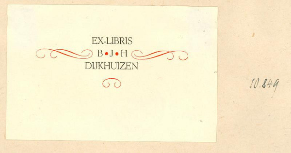 B. Timmer – Dijkhuizen B. J. H. trnhem, Holandsko 