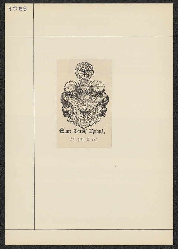 neznámý – Sum Caroli Apiani 