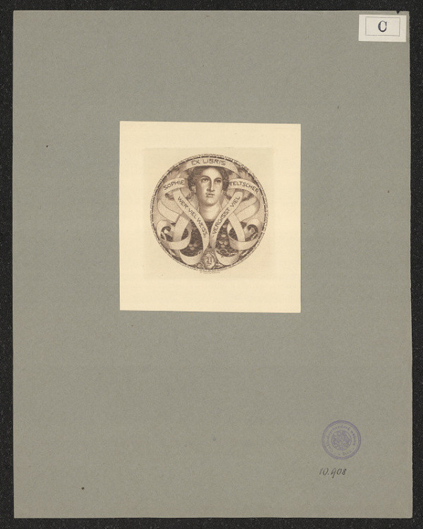 Alfred Cossmann – Teltscher Sophie 