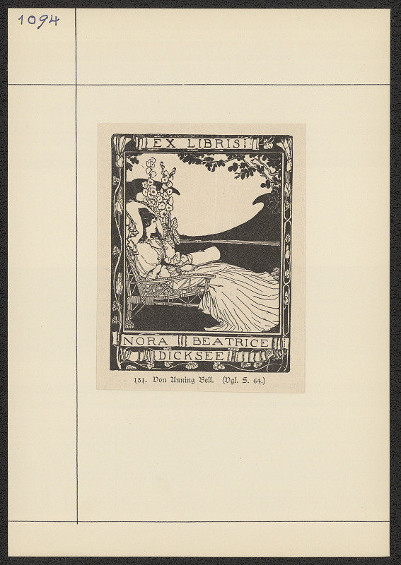 Anning Robert Bell – Nora Beatrice Dicksee 