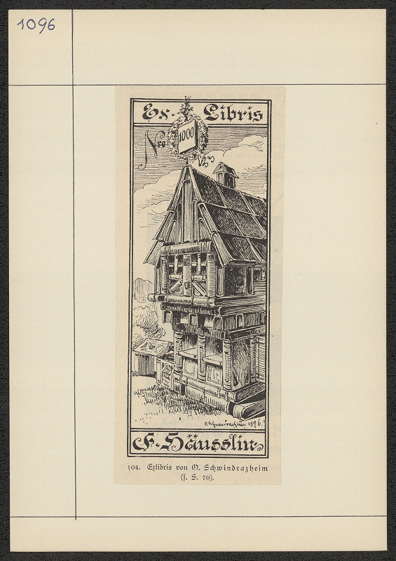 V. Schwindrazheim – F. Häusslin 