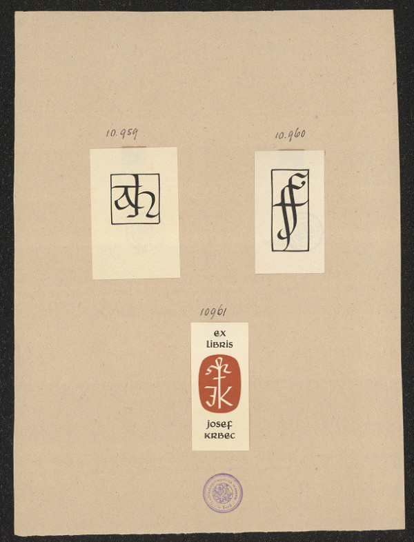 Oldřich Menhart – Krbec Jos. 