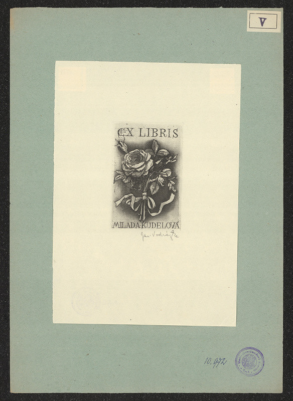 Jaroslav Vodrážka – Kudelová Milada 