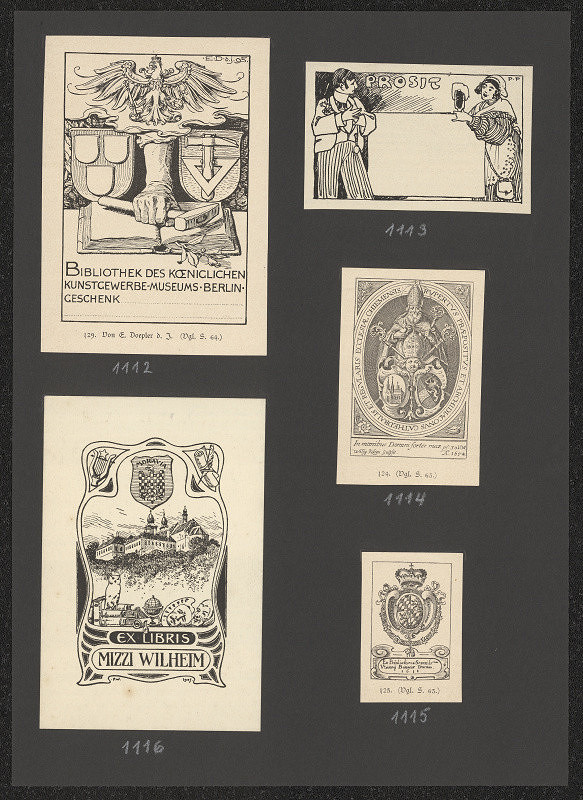 Emil Doepler der jüngere – Bibliothek des koeniglichen Kunstgewerbe-Museums Berlin 