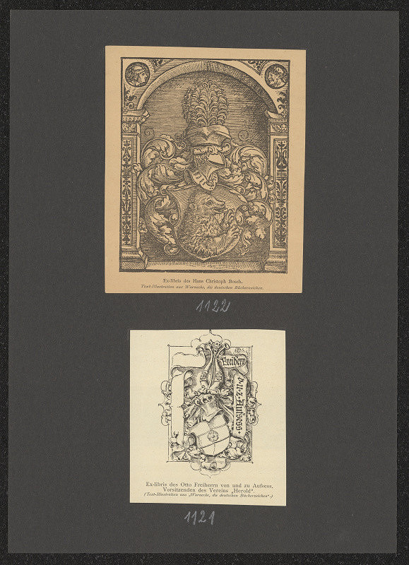 neznámý – Otto Freiherr  v. u. z. Aufsess 