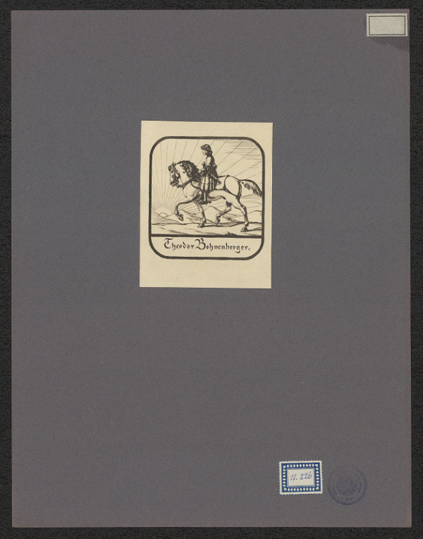 neznámý – Bohnenberger Theodor 