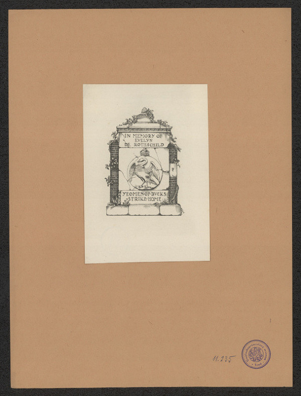 neznámý – E. de Rotschild 