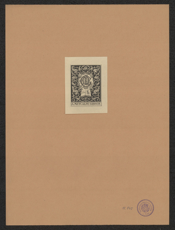 neznámý – A. Metgalfe - Gibson 