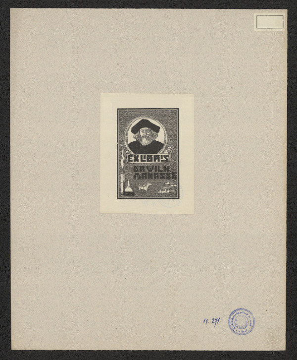 neznámý – Dr. Manasse Wilhelm 