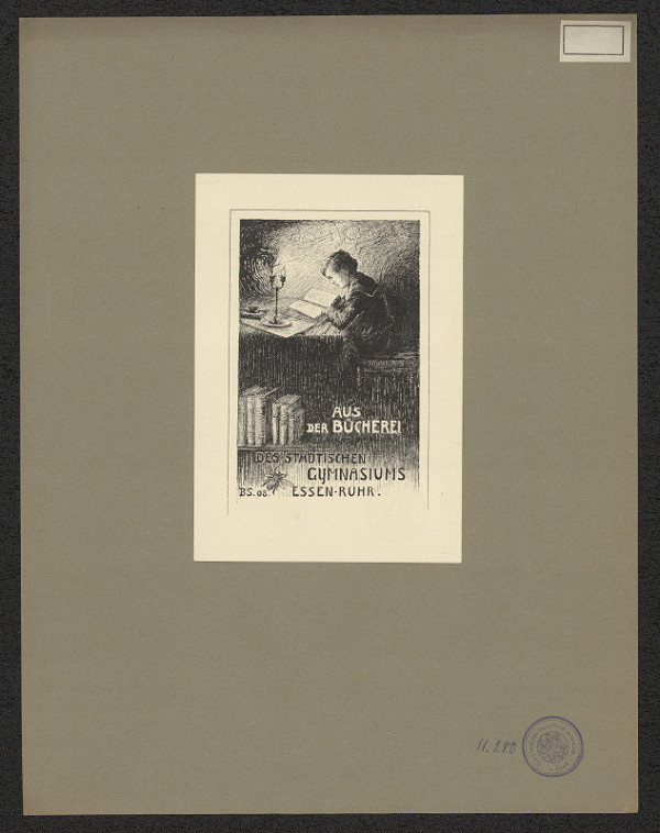 neznámý – Knihovna německého gymnasia Essen-Ruhr 