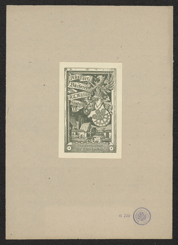 neznámý – Mylius A. C., Hamburg 