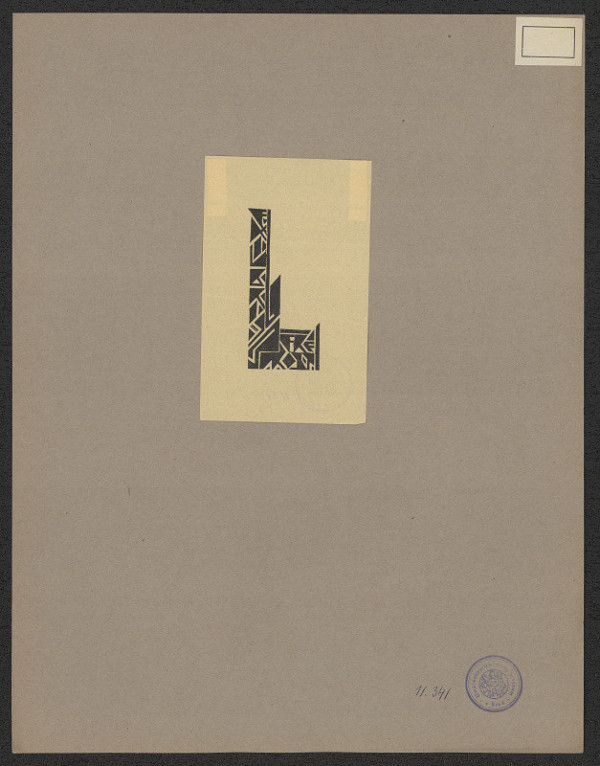 neznámý – exlibris univerzální 