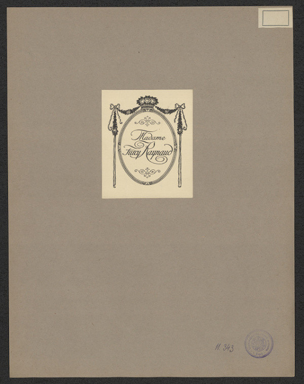 neznámý – Madame Furcy Raynand 