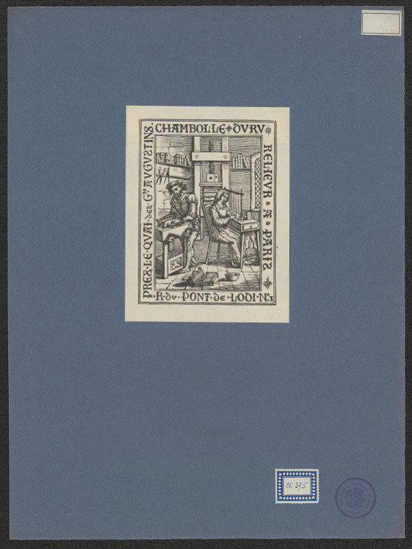 neznámý – R. du Pont de Lodi 