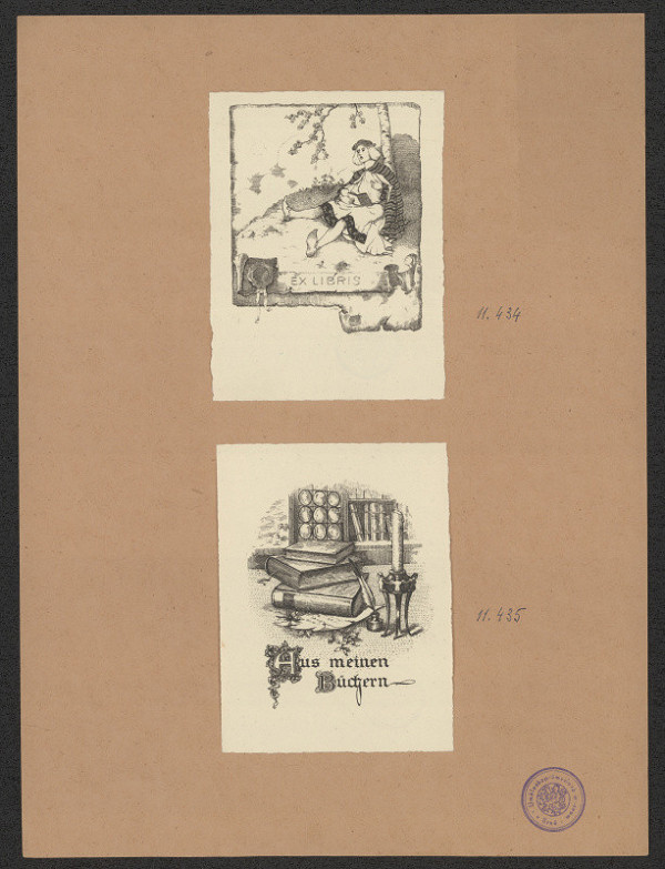 neznámý – Ex libris 