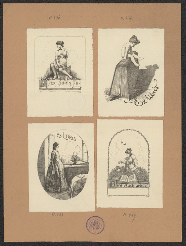 neznámý – Ex libris 