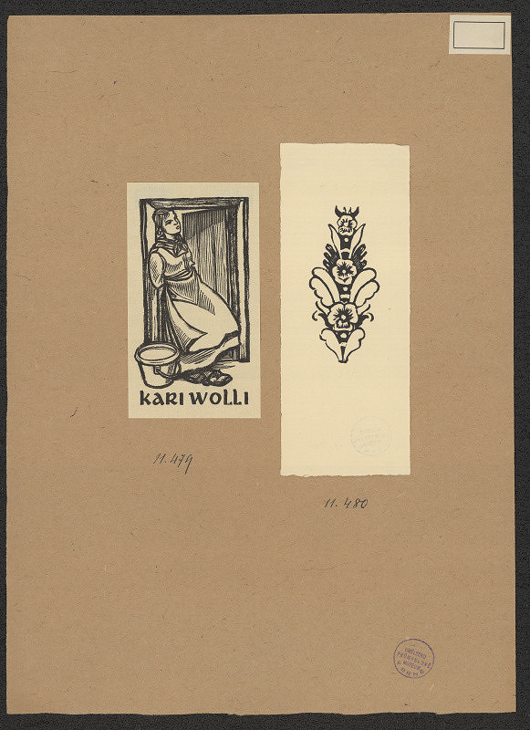neznámý – exlibris univerzální 