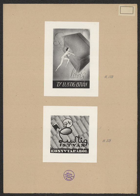 neznámý – Dr. Lustig István 