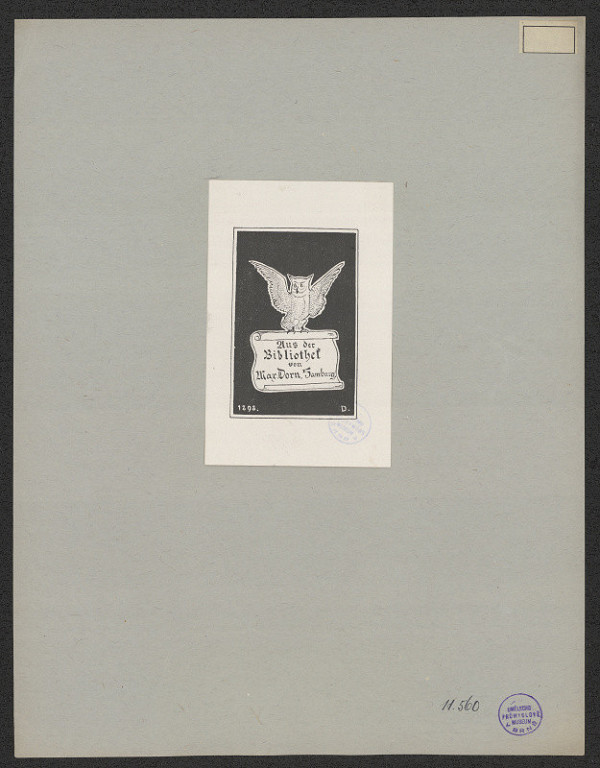 neznámý – Dorn Max, Hamburk 