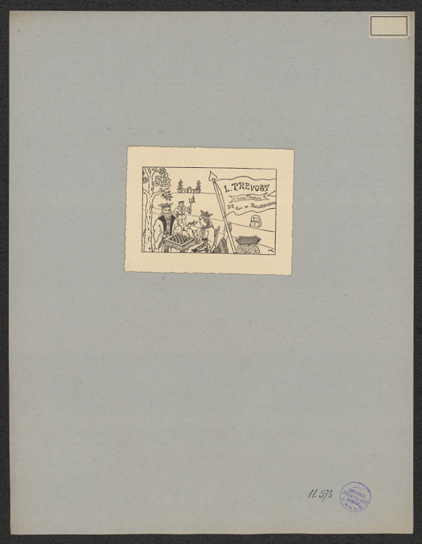 neznámý – Prevost L., Paříž 