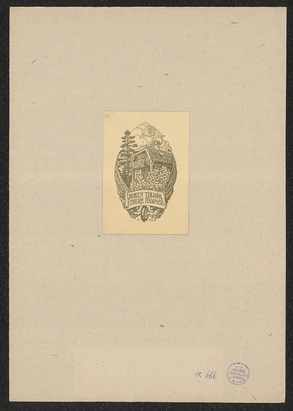 neznámý – Boken tillhören Thure Hamnell 