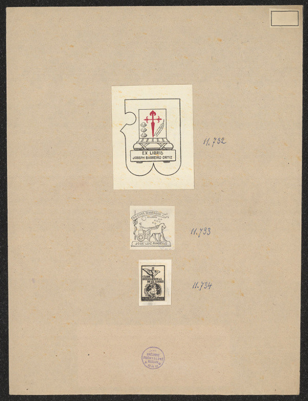 neznámý – Clube International de "ex libris" Rio de Janeiro 