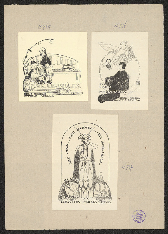 neznámý – Le docteur Gastond Hansenns 