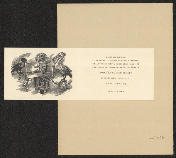 Vojtěch Cinybulk – Manželé Šindelářovi v Uherském Hradišti 