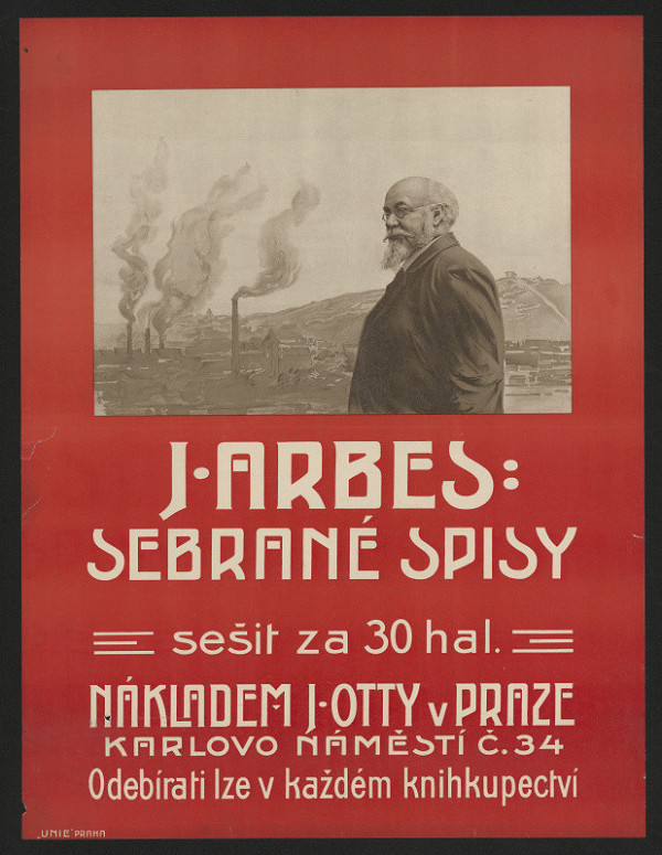 neznámý – Arbesovy sebrané spisy, J. Otto, Praha 