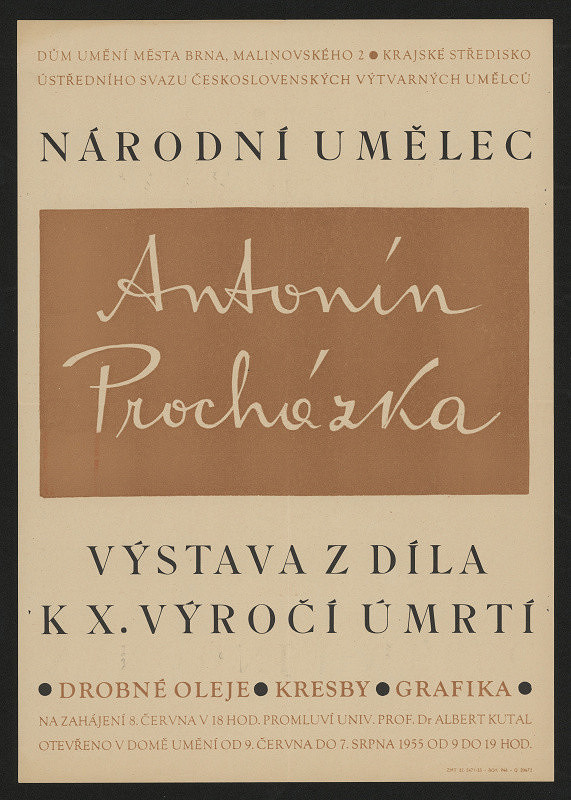 neznámý – Antonín Procházka 