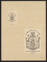 Hanuš (Hans) Schwaiger – Ex libris Liberi Baronis A Loudon (Hostein) 