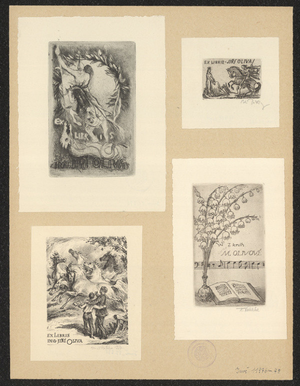 Adolf J. Alex (vl.jm. Adolf Jelínek) – Ing. Jiří Oliva 