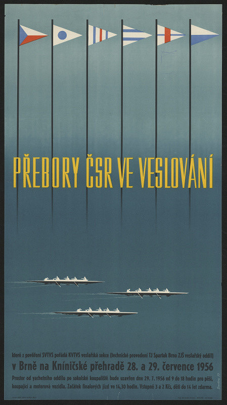 Vladimír Sychra – Přebory ČSR ve veslování 