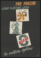 Vladimír Bernard Růžička – Pro podzimní levné plášťové látky ve velkém výběru. Bazar 