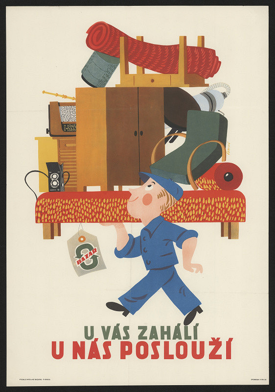 Šedivý – U vás zahálí, u nás poslouží. Bazar 