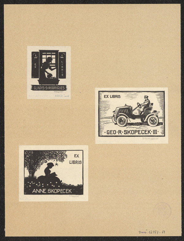 Jiří (Georg) R. Skopeček – Geo. R. Skopeček, USA 