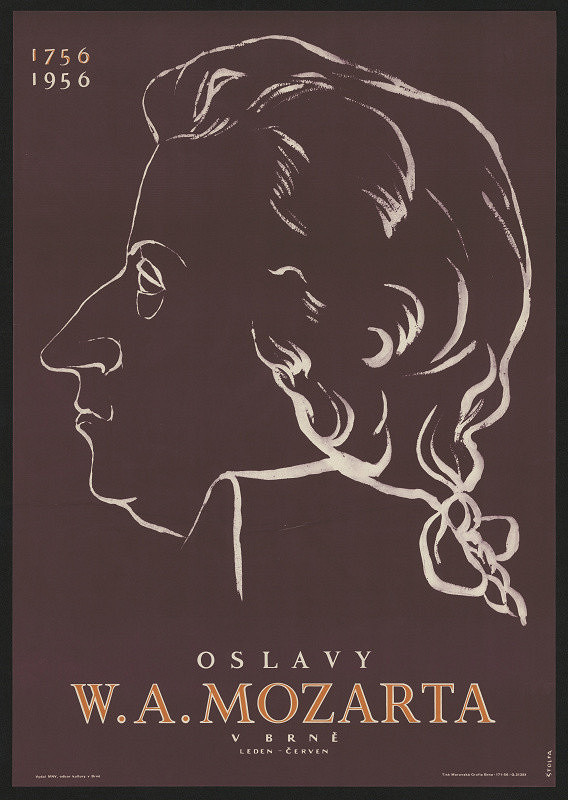 Vojtěch Štolfa – Oslavy W. A. Mozarta v Brně, leden- červen, 1756-1956 