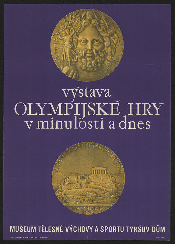 neznámý – Výstava Olympijské hry v minulosti a dnes 