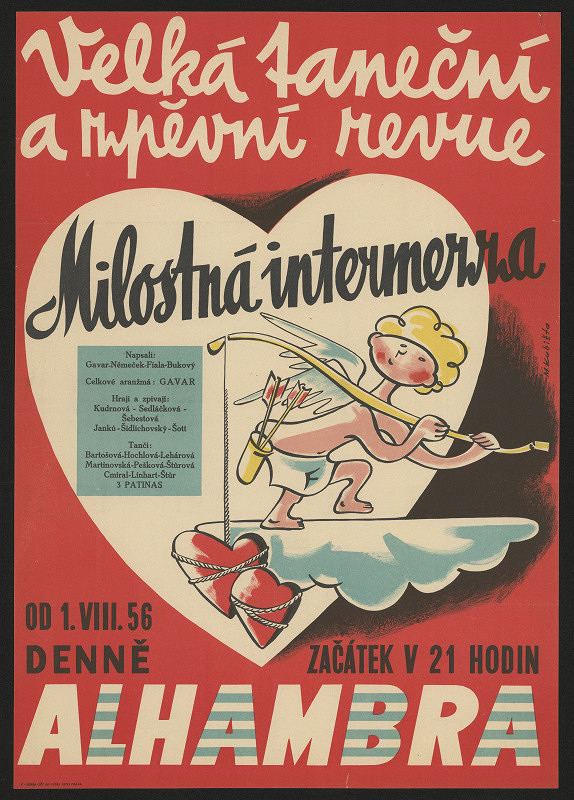 M. Kubišta – Milostná intermezza (Velká taneční a zpěvní revue) 