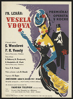 Vladimír Bernard Růžička – Veselá vdova, opereta a Fanfán tulipán, fran. film 