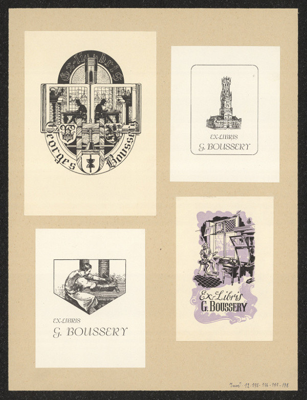 Lucien de Jaegher – Boussery Georges 