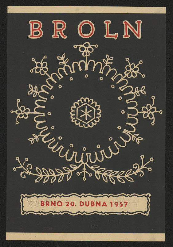 neznámý – Broln. Brno 20.4.1957. 