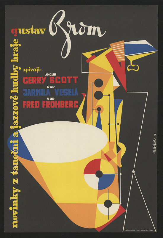 Vladimír Bernard Růžička – Novinky z taneční a jazzové hudby, hraje Gustav Brom 