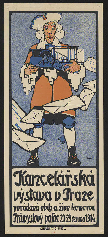Bohumil Krs – Kancelářská výstava v Praze 1914 